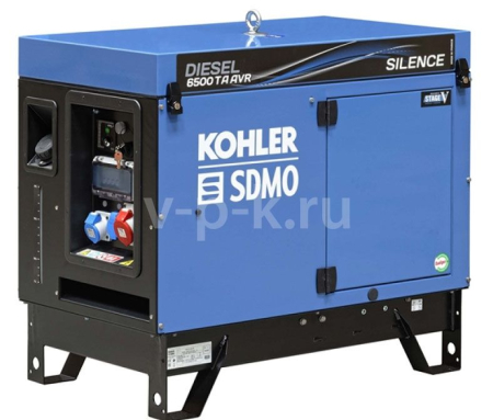Дизельный генератор  DIESEL 6500 TA SILENCE AVR C5