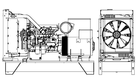 Дизельный генератор Onis Visa V 450 B