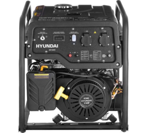 Бензиновый генератор Hyundai HHY 5020FE  передвижной фото