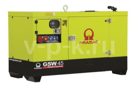 Дизельный генератор PRAMAC GSW 10 Y 3-фазный в кожухе