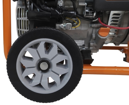 Бензиновый генератор  10500EA-3U с датчиком моточасов (с мощн без огранич при 1-но и 3-х фазном режиме)